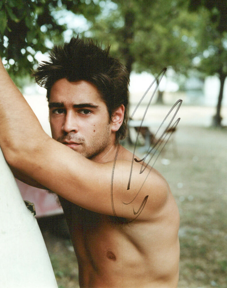 Colin Farrell head shot autographed Photo Poster painting signed 8x10 #10