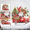 Diamond Painting Acrylic Christmas Goblin Truck Desktop Ornaments