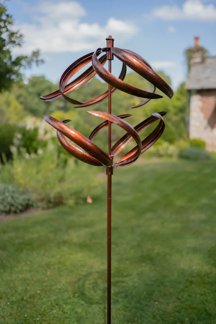 Copper Sphere - Kinetic Wind Spinner