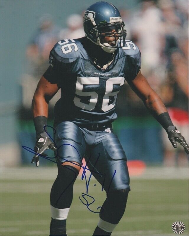 Leroy Hill Seattle Seahawks Autographed Signed 8x10 Photo Poster painting CFS Holo COA