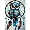Dreamcatcher And Owl-11CT Stamped Cross Stitch 40*60cm/15.75*23.62in  tapestrymarket