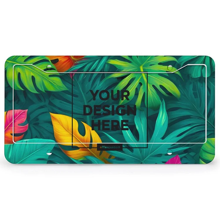 Personalized Design License Plate