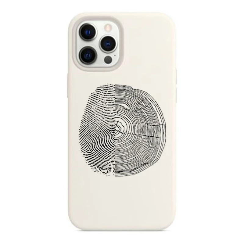 Growth Ring Finger Print Phone Case in  mildstyles