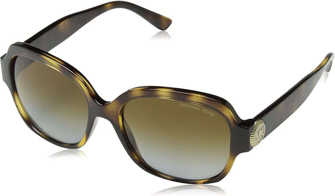 Men,Women Tortoise/Brown Sunglasses 56mm