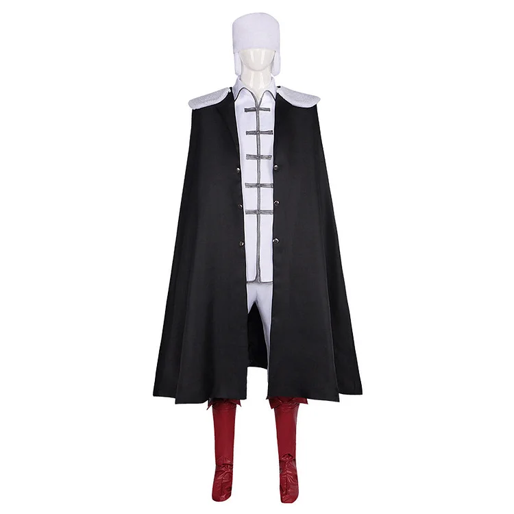 Fedor Black Cloak Set Outfits Cosplay Costume Halloween Suit
