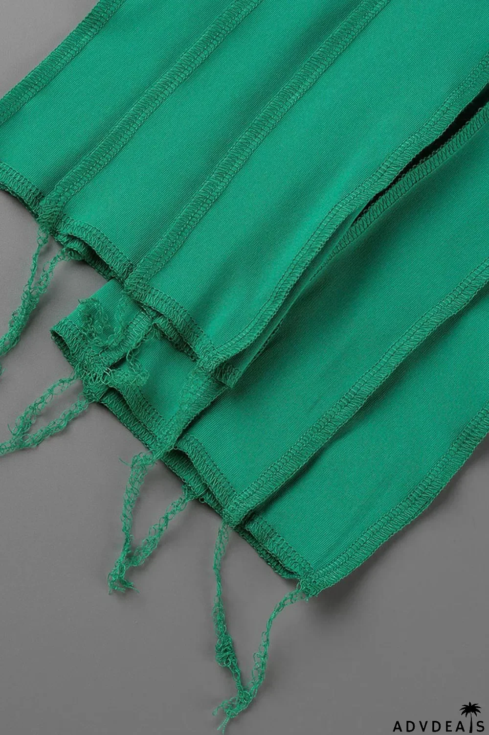 Black Sexy Solid Hollowed Out Patchwork Asymmetrical Halter Sleeveless Two Pieces