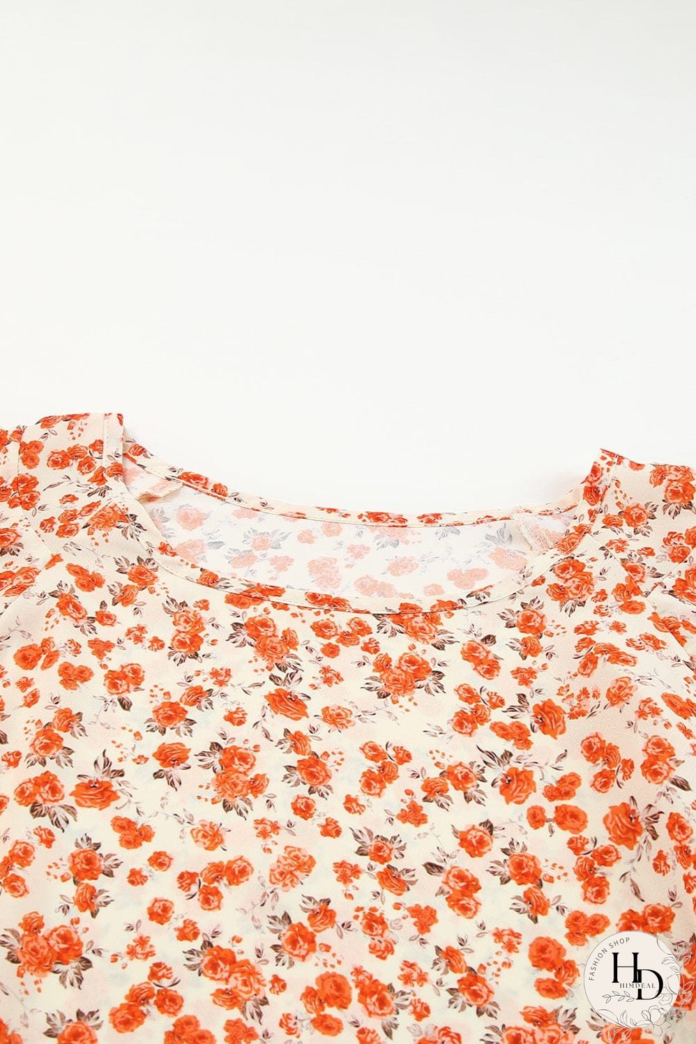 Rustic Floral Blouse