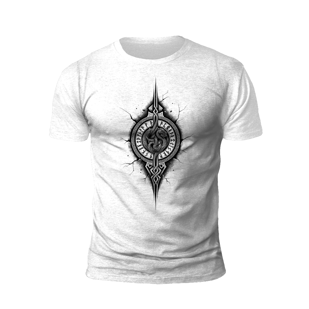 Norse Dragon Spear: A T-Shirt of Mythical Power