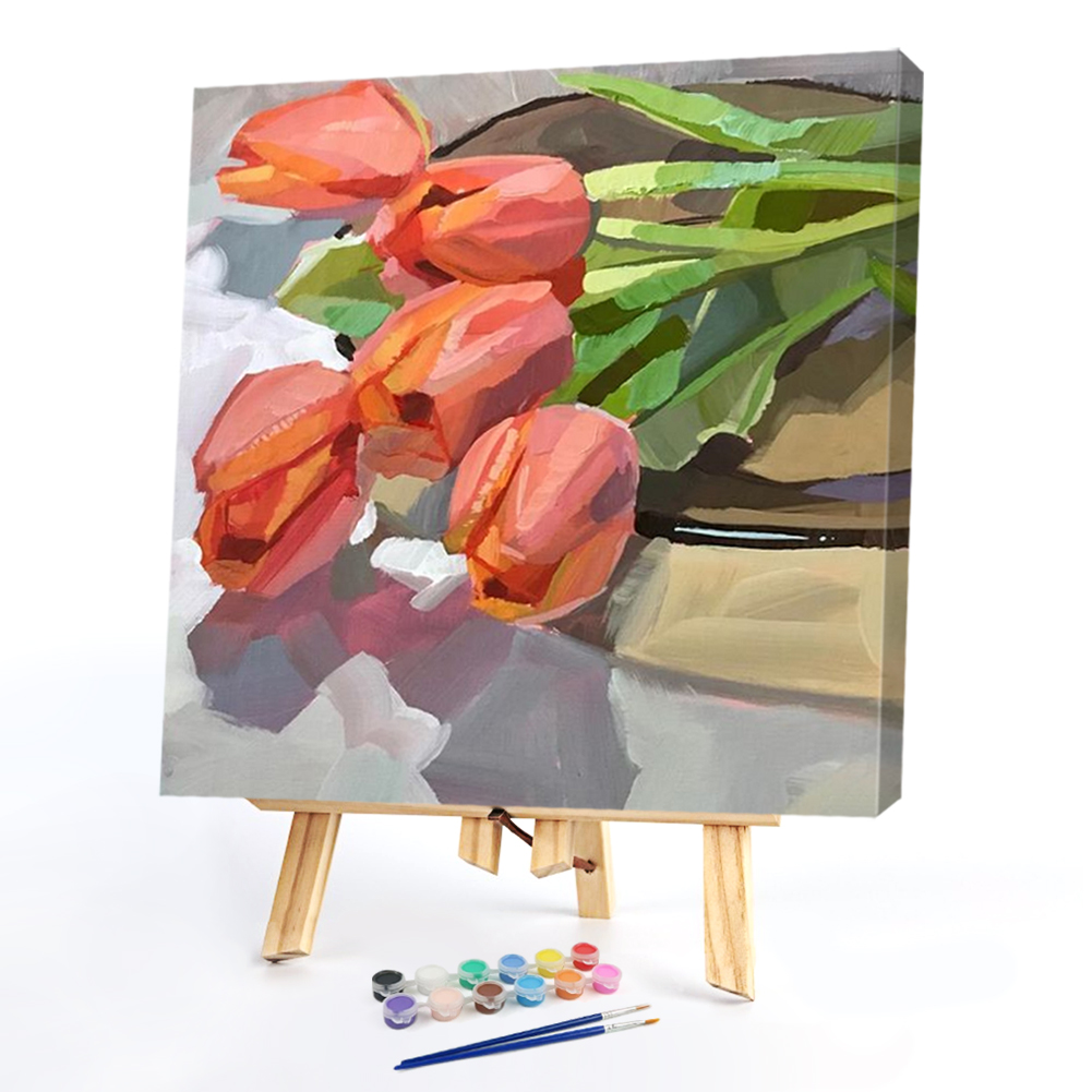 

40*40CM - Paint By Numbers - Tulpe, 501 Original