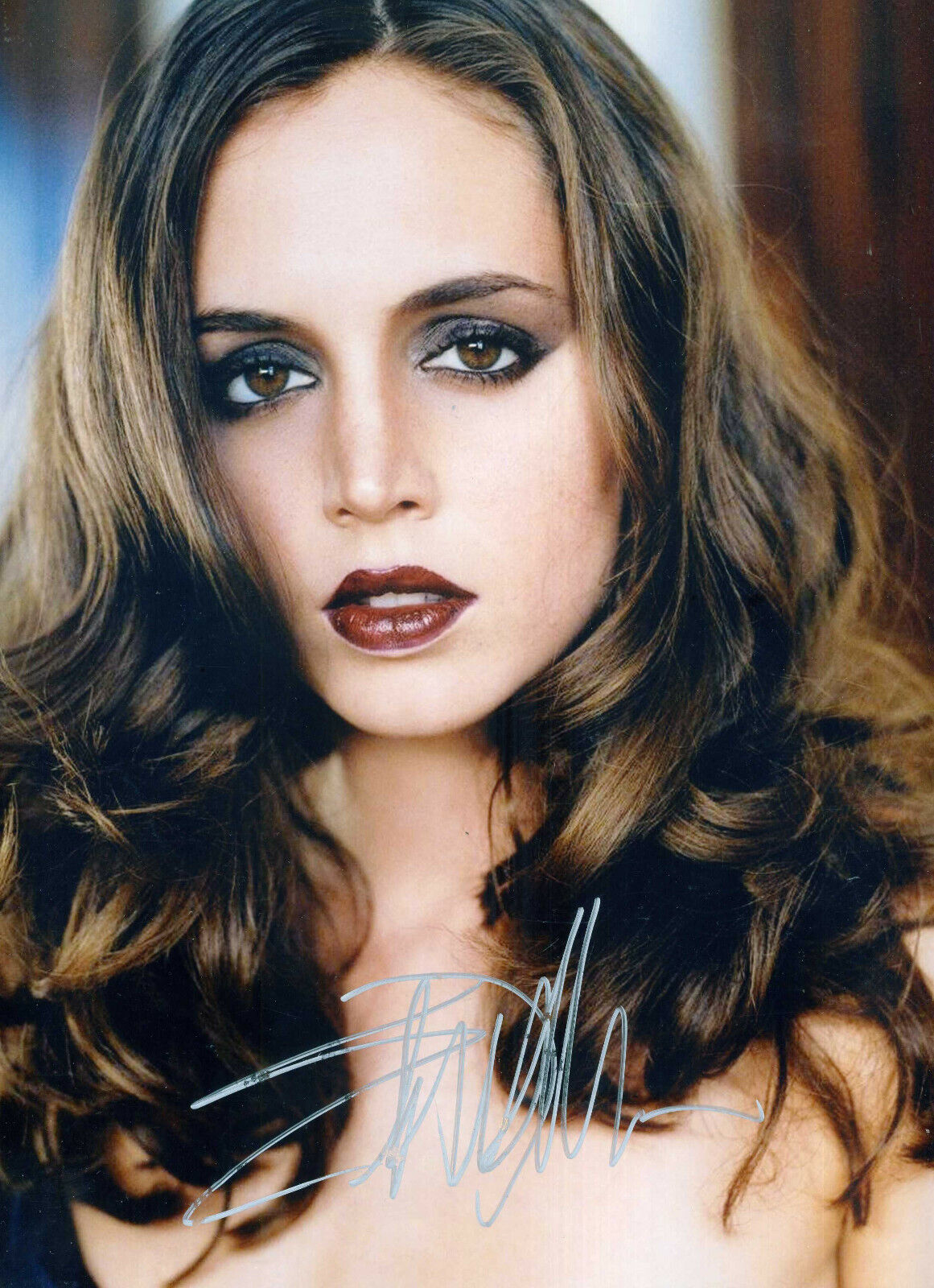 ELIZA DUSHKU Signed Sexy Photo Poster paintinggraph - Film & TV Actress / Model - preprint