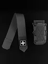 Closed Flap Tourniquet Pouch EMT Emergency Survival Med Pouch for Chest Rig Vest