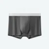 Men's Ice Silk Seamless Comfortable Breathable Boxer Briefs