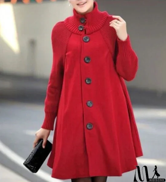 MidiSono - Casual and Comfortable winter Coat