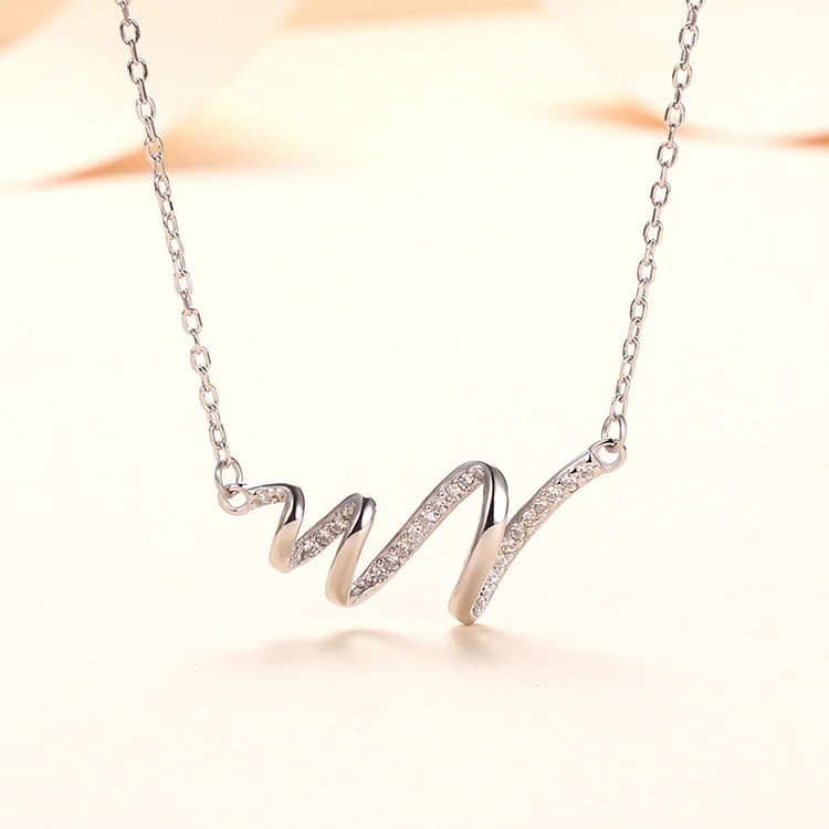 🎂Happy Birthday Gift - Highs & Lows Wave Necklace