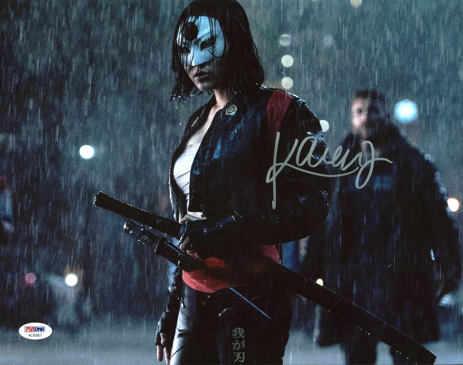 Karen Fukuhara Suicide Squad Authentic Signed 11X14 Photo Poster painting Autographed PSA/DNA 4