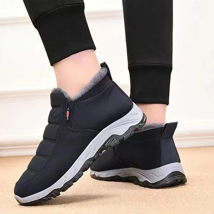 2022 Warme Rutschfest Wasserdicht Fleece Wanderschuhe