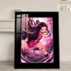 Battle Ver. Nezuko Kamado Decorative Painting - Demon Slayer: Kimetsu No Yaiba Decorative Painting - JuZi Studio