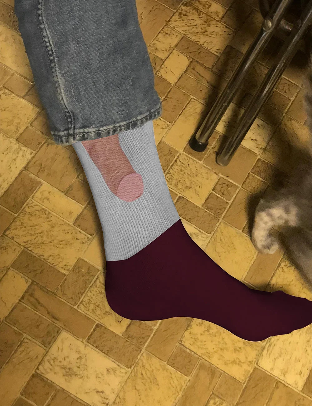 Lizzic "Show Off" Funny Socks