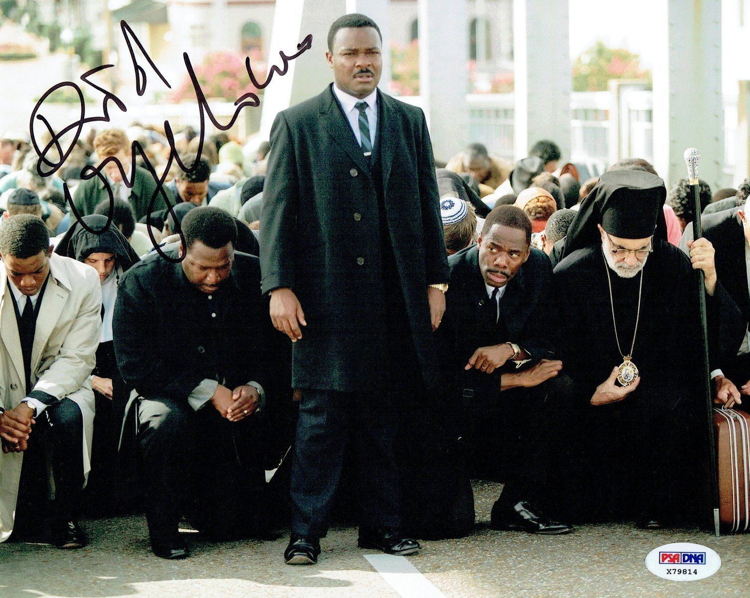 David Oyelowo Signed Selma Authentic Autographed 8x10 Photo Poster painting PSA/DNA #X79814