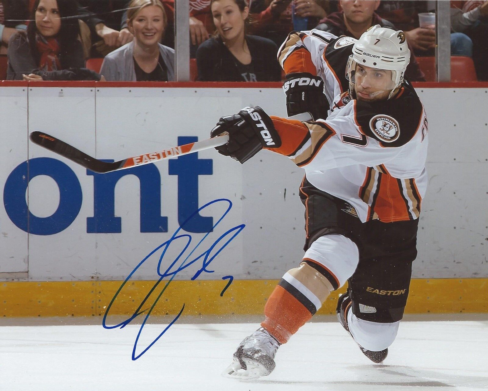 Andrew Cogliano Signed 8x10 Photo Poster painting Anaheim Ducks Autographed COA C