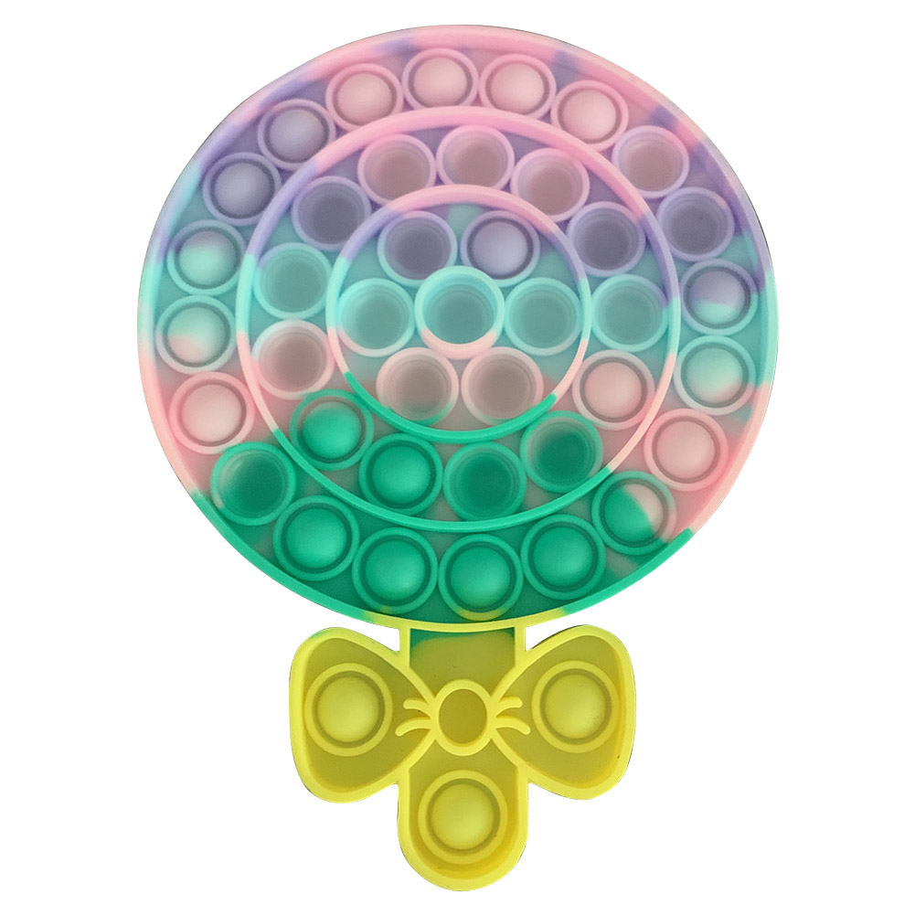 

Push Bubble Toys Lollipop Stress Relieve Relaxing Puzzle Kids Toy Macaroon, 501 Original