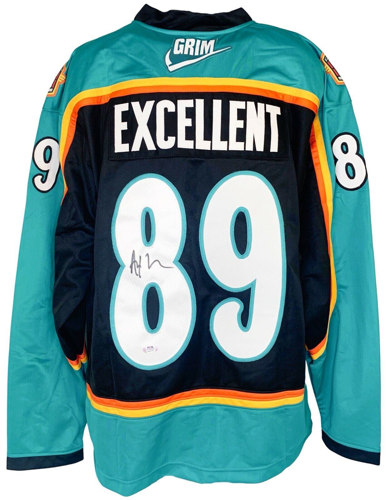 Alex WInter autographed signed jersey Bill & Ted's Excellent Adventure PSA COA