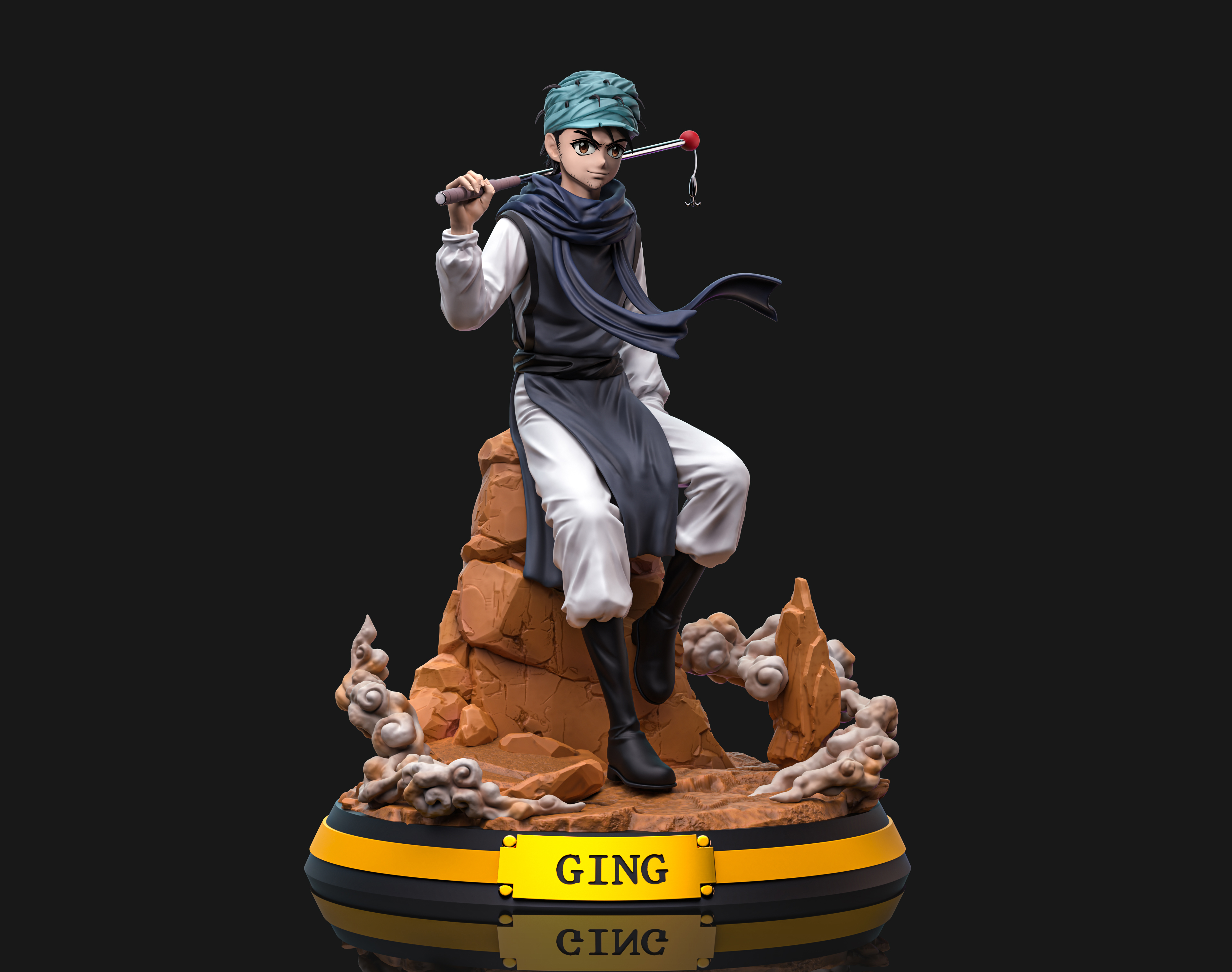 YU Studio - Hunter x Hunter Strong Series Ging Freecss 1/6 & 1/4 Statue(GK)