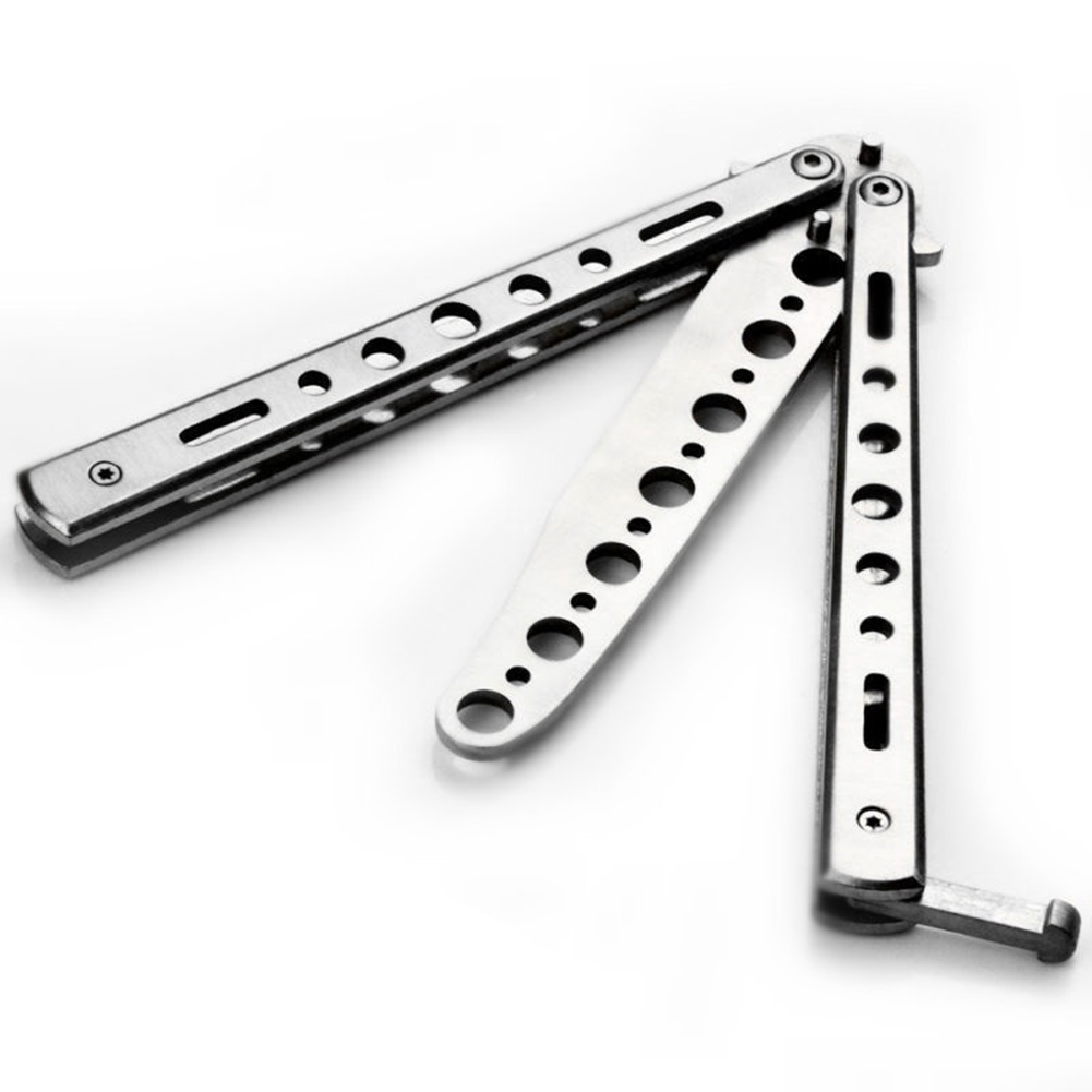 

Stainless Steel Practice Butterfly Folding Knife Training Tools, 501 Original