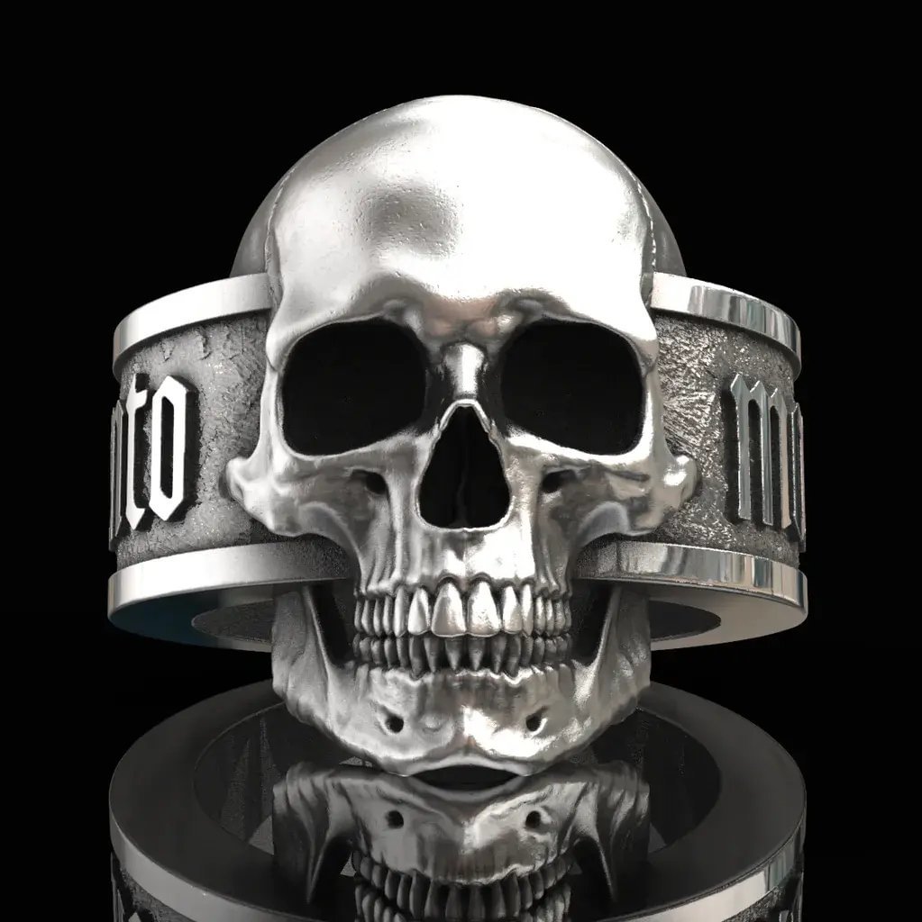 💖LAST DAY 50% OFF💖Memento Mori Skull Ring