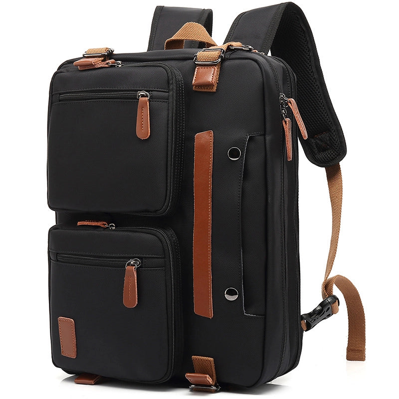Waterproof Solid Color Casual Daily Shopping Laptop Backpack