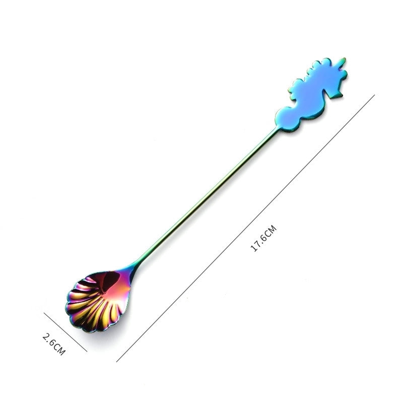 Casual Cartoon Stainless Steel Spoon Fruit Fork