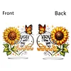 (US Local)Special Shape Sunflower Moon Diamond Painting Desktop Decorations for Home Decor