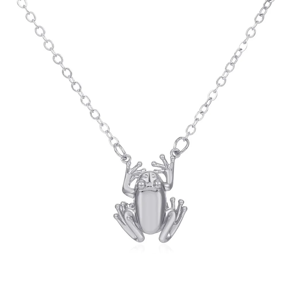 Frog Gold-Plated Necklace