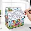 DIY Diamond Painting Special Shape Desktop Cabin Calendar Organizer Box Kit(Butterfly)