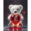 Diamond Painting -DIY Round Drill Love Letter Bear E(35x45cm)