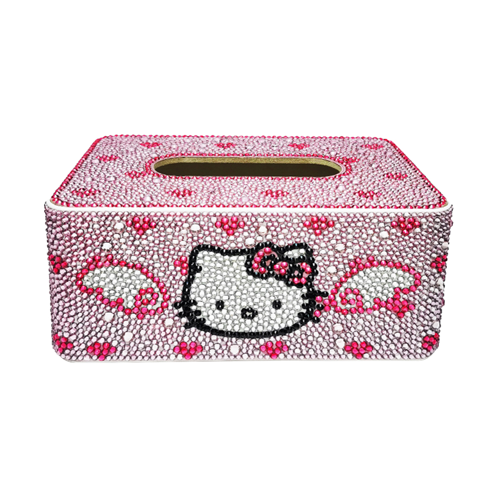 

DIY Diamond Painting Tissue Box 5D Handmade Storage Case Home Decor (Cat), 501 Original