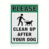 Clean Up After Your Dog- Vintage Metal Signs(12*16Inch)