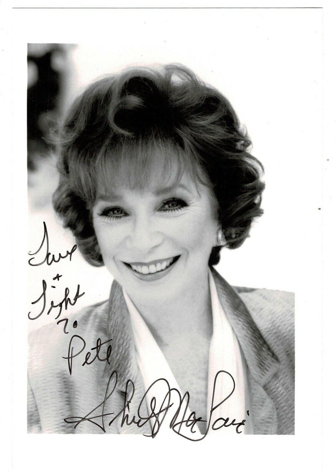 Shirley MacLaine signed autographed Photo Poster painting! AMCo! 14476