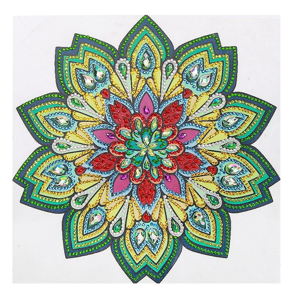 Partial Special Shaped Diamond Painting Mandala