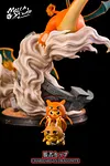 Palace of Victory Charizard vs Dragonite - Pokemon Resin Statue - Mecca Mai Studios