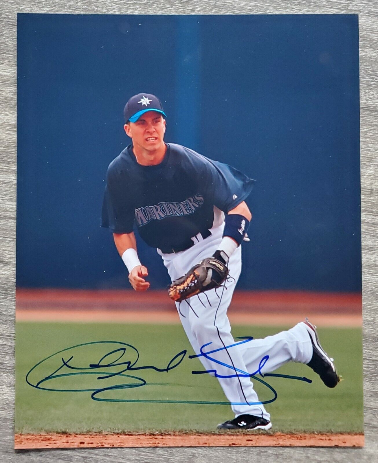 Nick Franklin Signed 8x10 Photo Poster painting Seattle Mariners MLB RAD