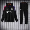 2024/2025 Barcelona Hooded Long Sleevesd Training Suit Football Jersey 1:1 Thai Quality