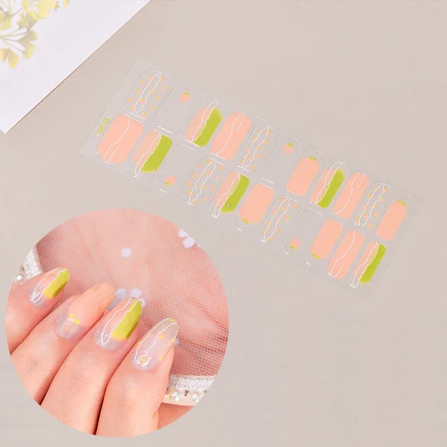 Churchf Fashionable Blue Diamonds Nail Art Stickers Collection Manicure DIY Nail Polish Strips Wraps for Party Decor-Nail Inspo