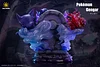 Big & 1/20 Scale World Zukan Throne Gengar Family - Pokemon Statue - sun Studio