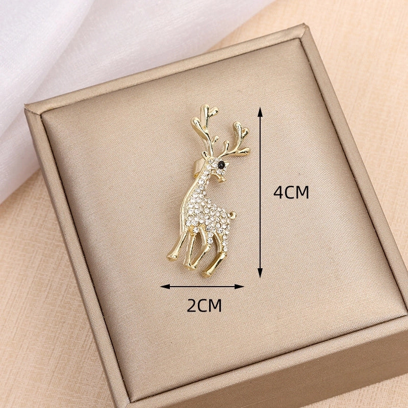 Minimalist Pin Insect Flower Bow Knot Alloy Inlay Zircon Women’s Brooches