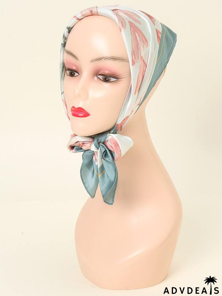 Floral Print Bandana