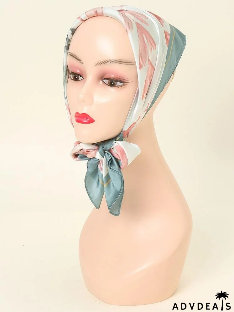 Floral Print Bandana