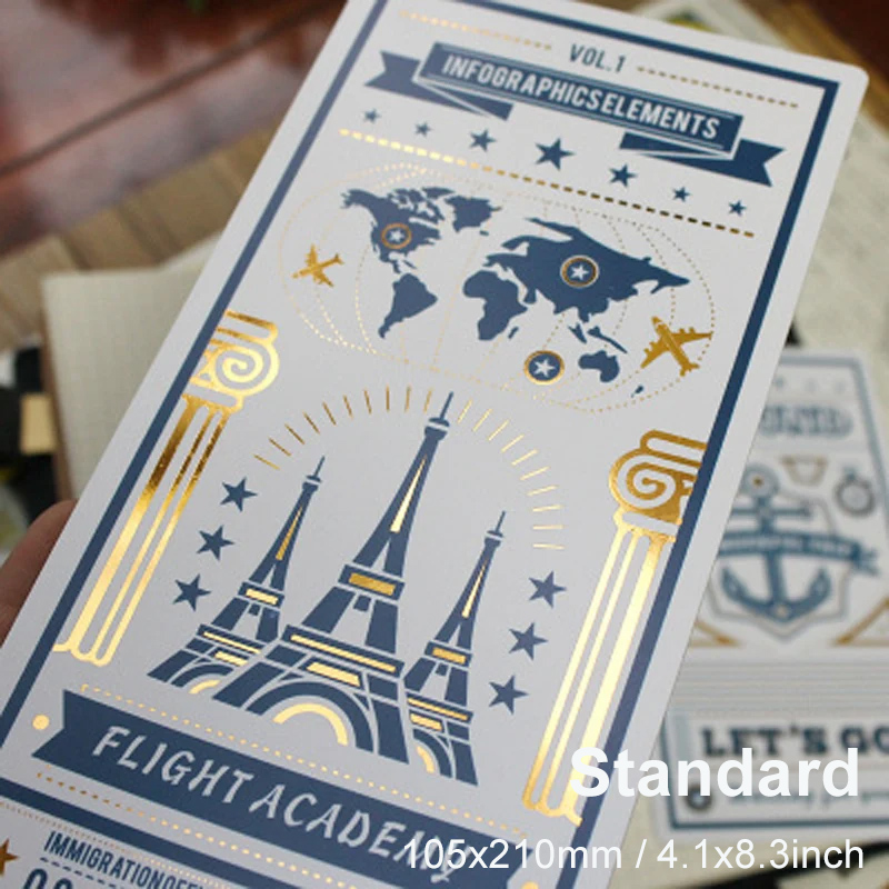 Fromthenon Traveler Notebook Writing Board PP Plate A5 A6 Standard Passport Week Writing Mat Pencil Board Stationery Supplies