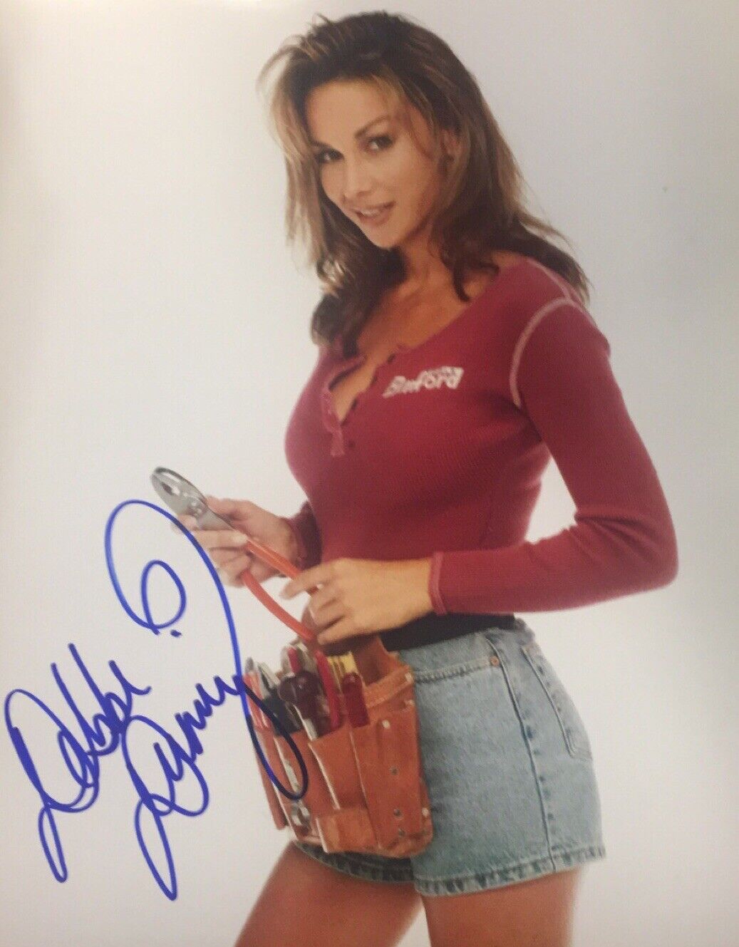 Debbe Dunning Home Improvement Heidi Signed 8x10 Photo Poster painting Reprint