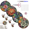 4 Set Succulent Series- Embroidery Kits
